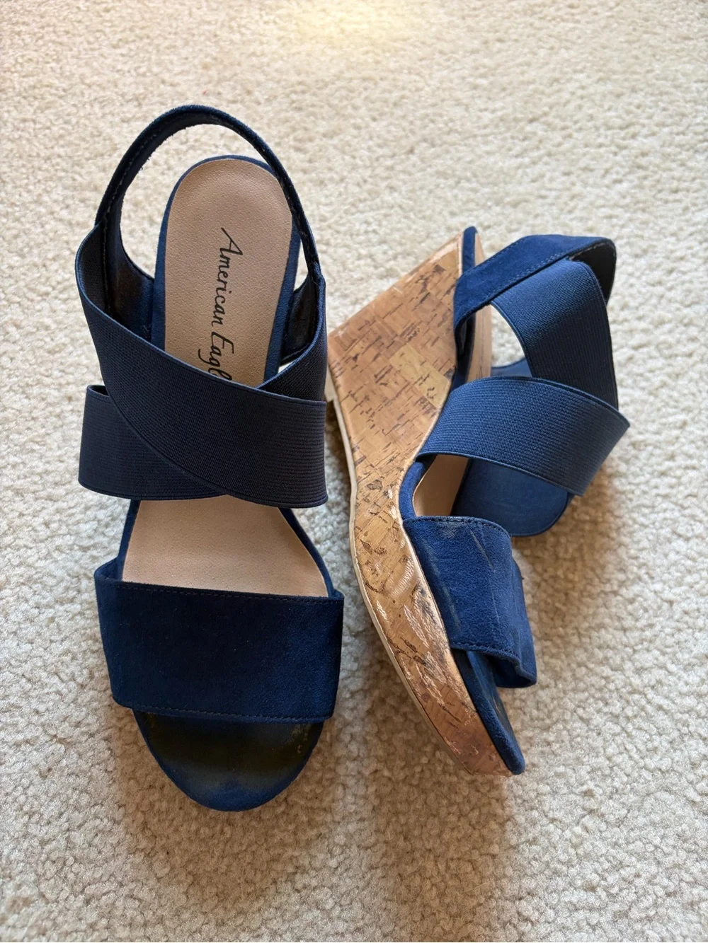 Navy Wedges